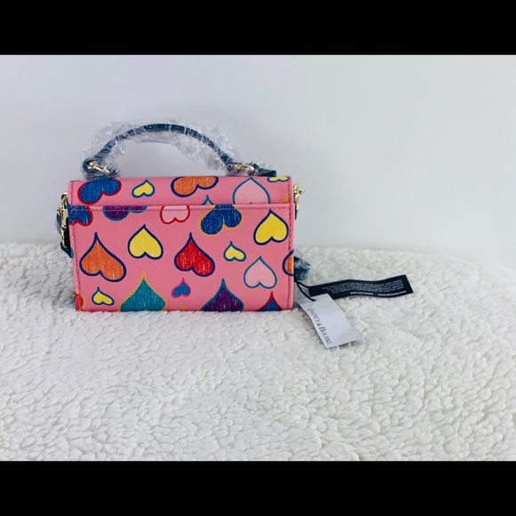 Dooney & Bourke Hearts Mimi Crossbody Bag New - Picture 2 of 8